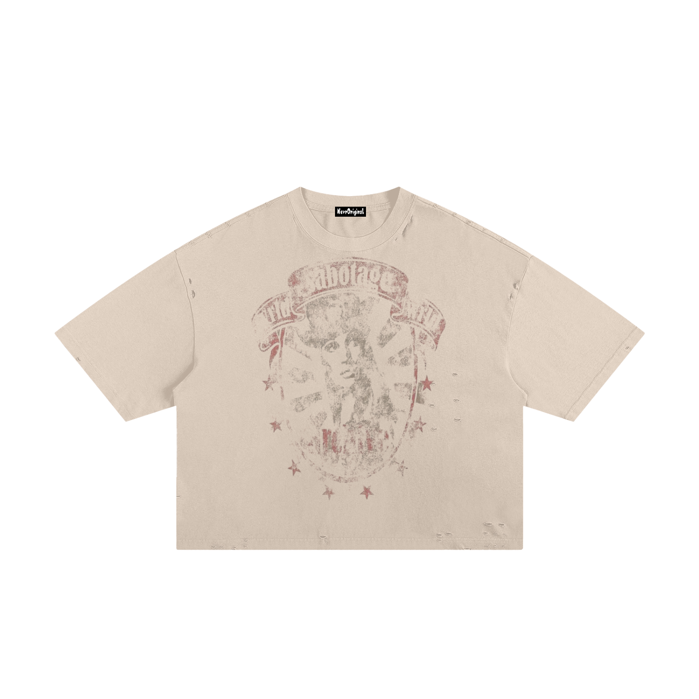 Classic Frayed Boxy Tee
