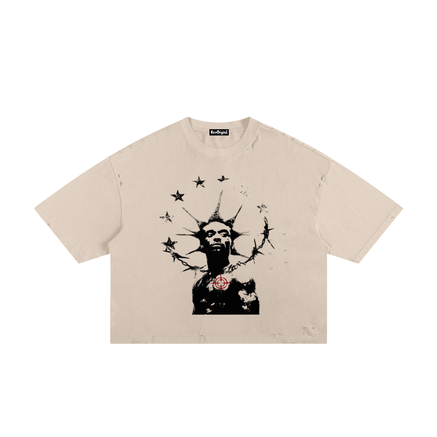 Classic Frayed Boxy Tee