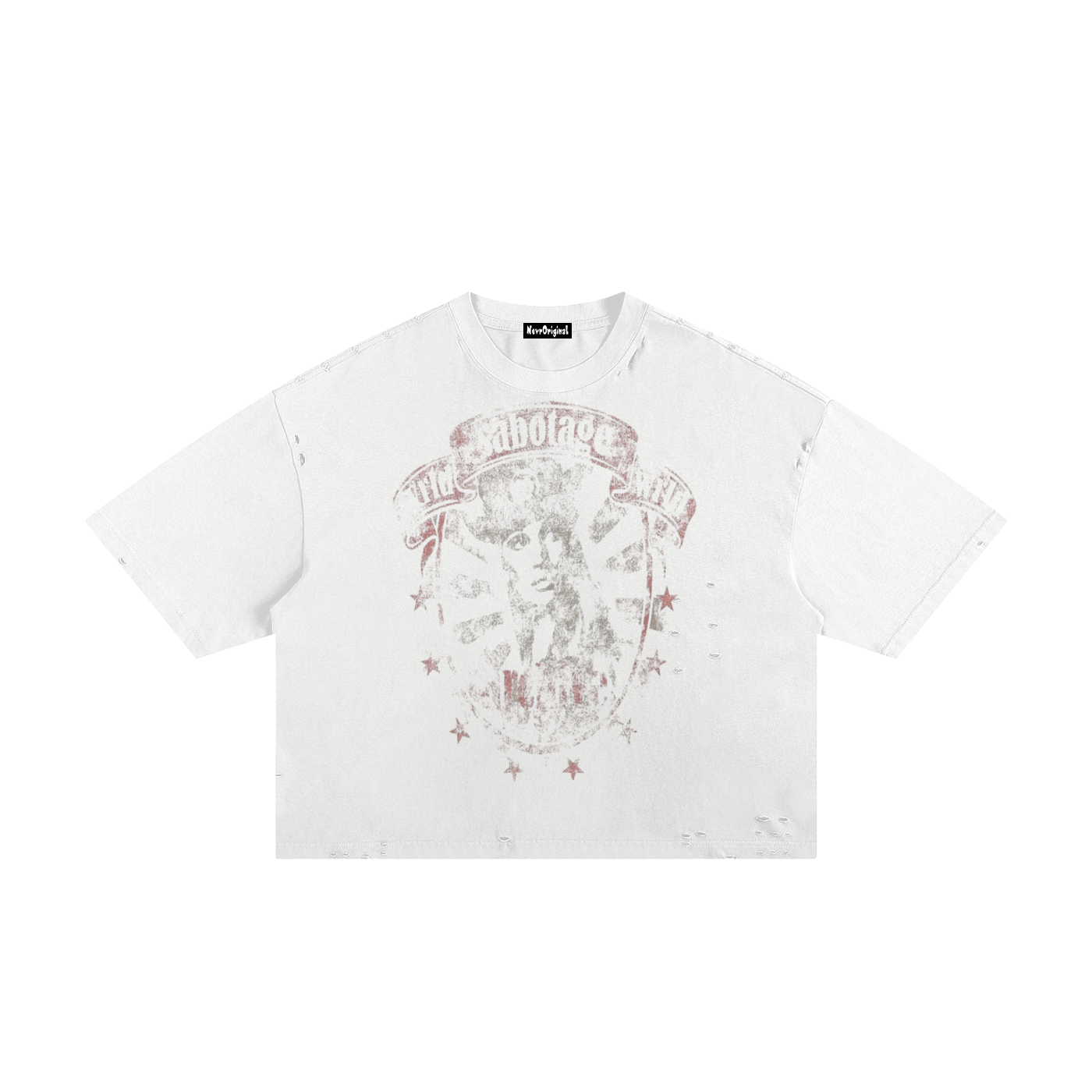 Classic Frayed Boxy Tee