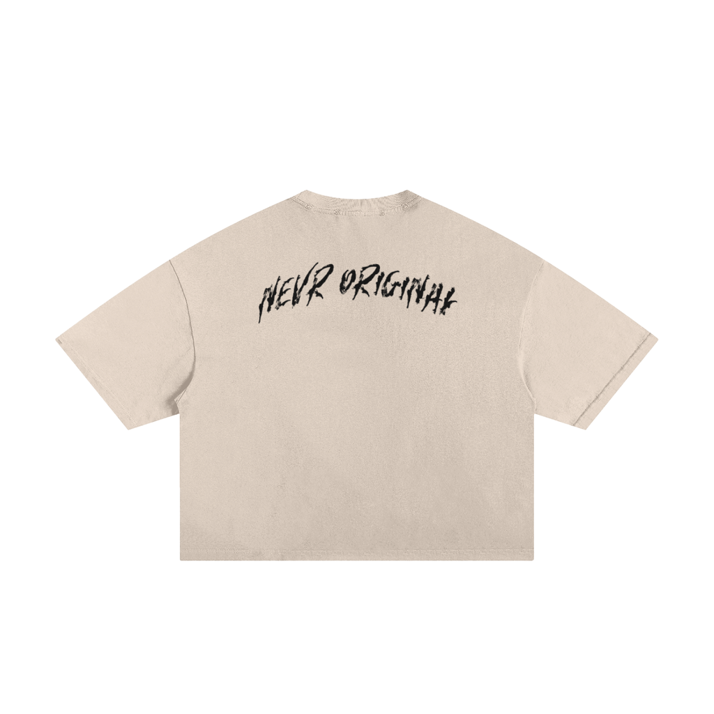 Classic Frayed Boxy Tee