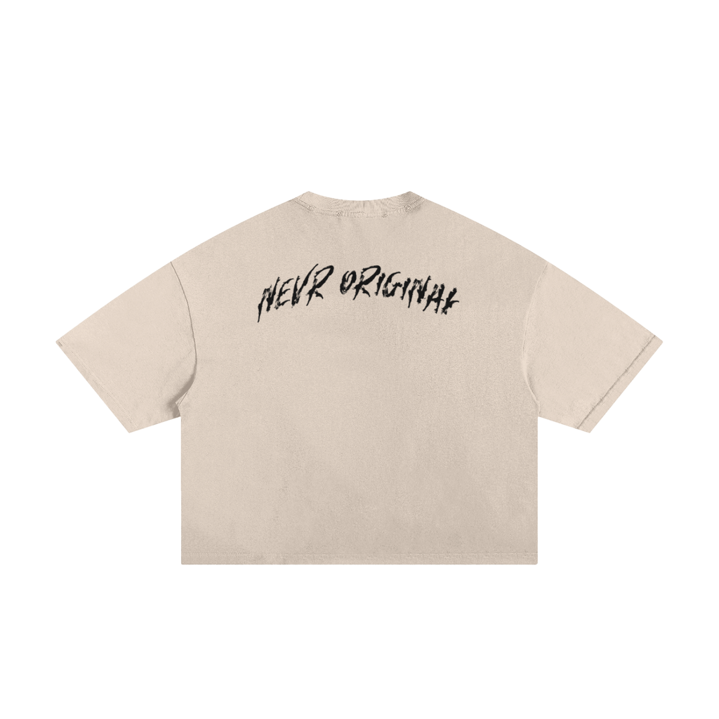 Classic Frayed Boxy Tee