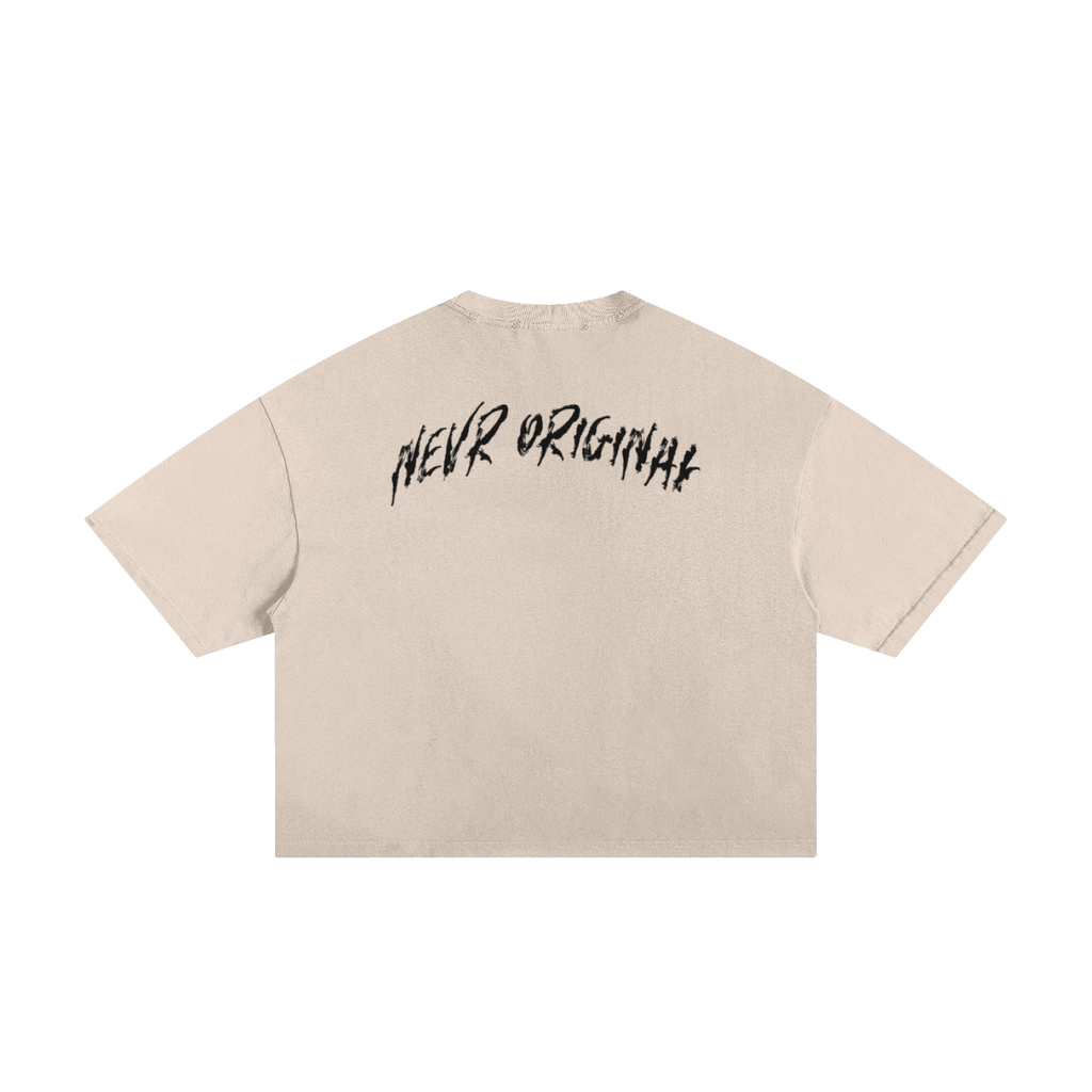 Classic Frayed Boxy Tee